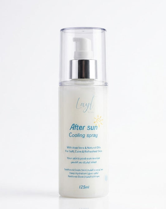 After sun - cooling spray