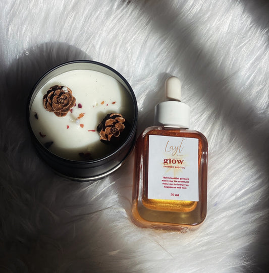 Glow - shimmer oil